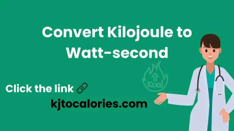 Joules to Kilojoules Converter